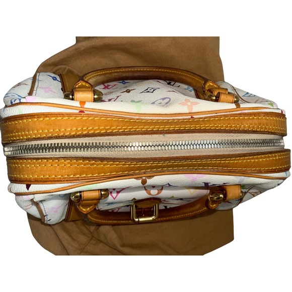 Loved Louis Vuitton Priscilla Bag – Playful Murakami Magic! Dust Bag, Lock & Key - Picture 8 of 16